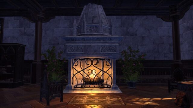 An Ornate Fireplace An Ornate Fireplace