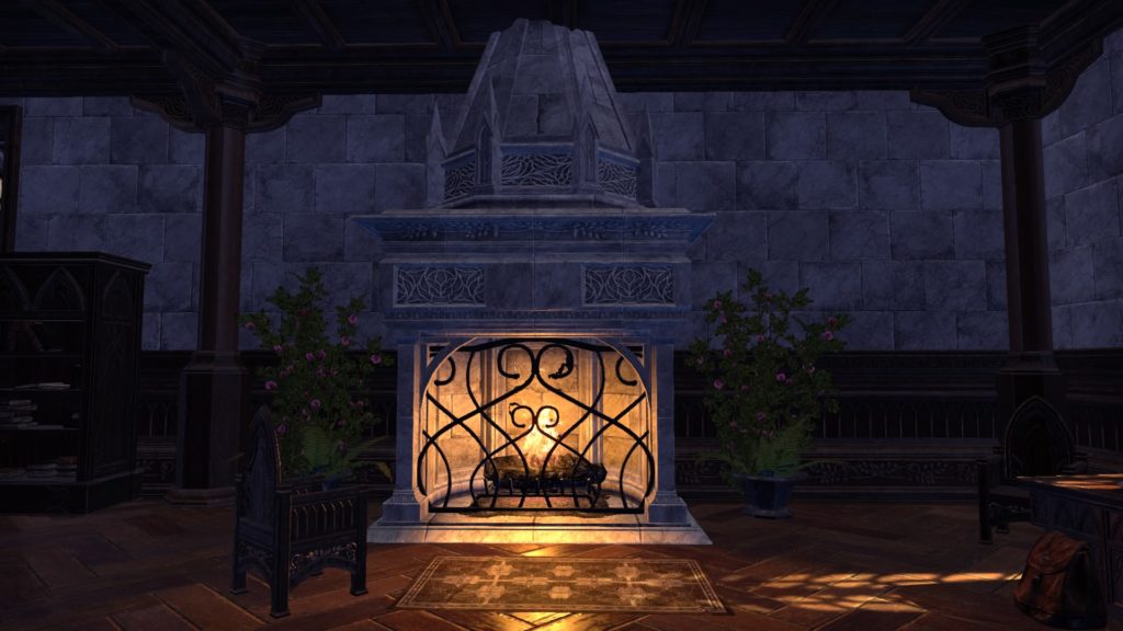 An Ornate Fireplace