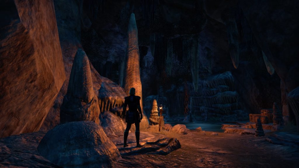 Inside the Coral-Splitter Caves