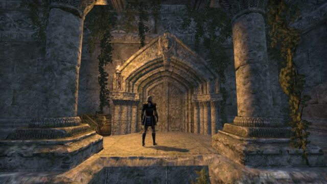 Entrance to the Ebon Sanctuary