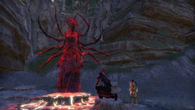 Leythen communing with Mephala